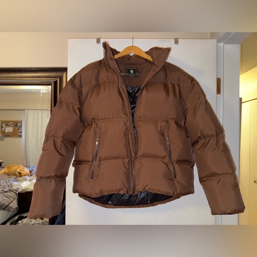 Darc Sport Brown Puffer Jacket – Size Medium